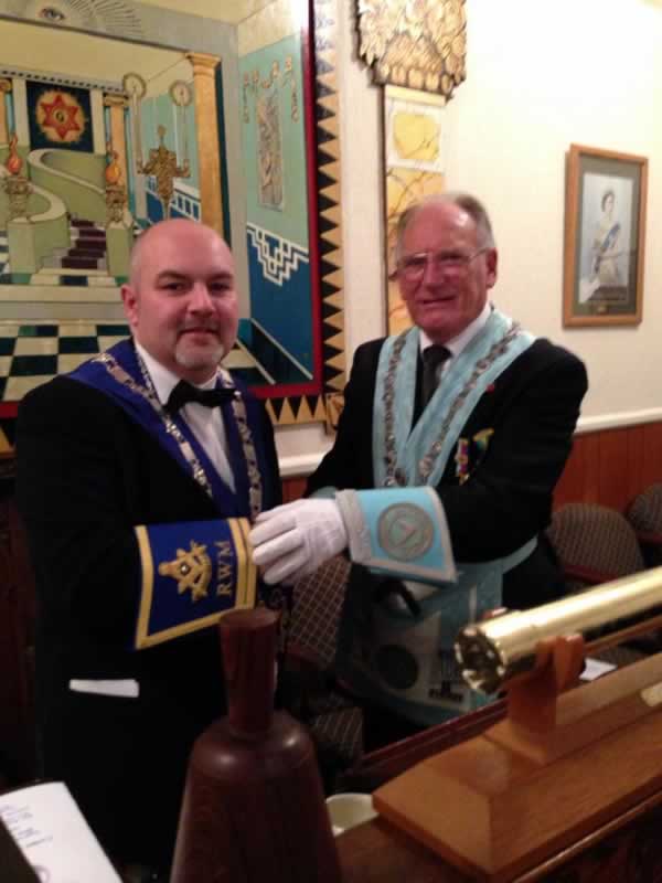 RWM with WM Bro. Jim Johnstone